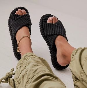 Free People Terry Slide Sandal